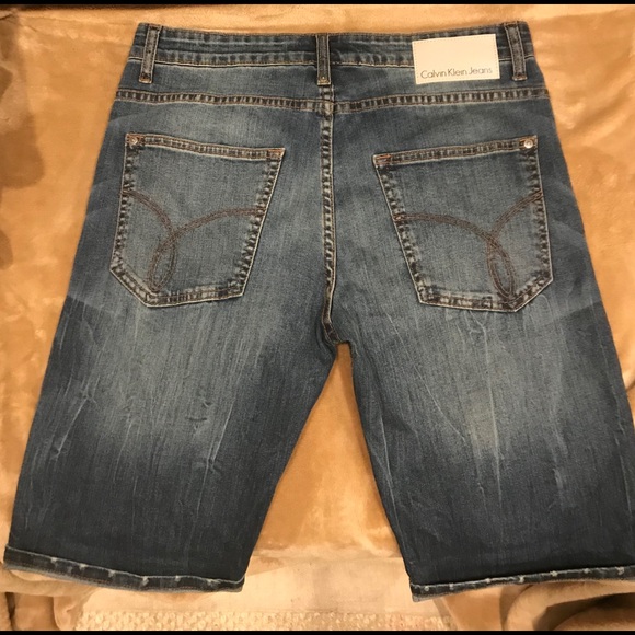 Calvin Klein Jean Shorts - Picture 2 of 5